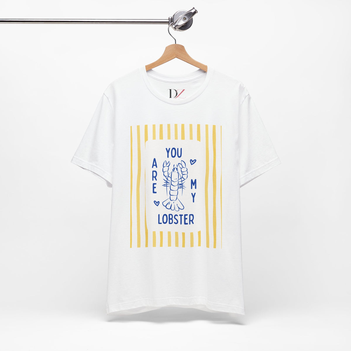 You Are My Lobster T-Shirt | Cute Lobster Illustration, Nautical Stripes