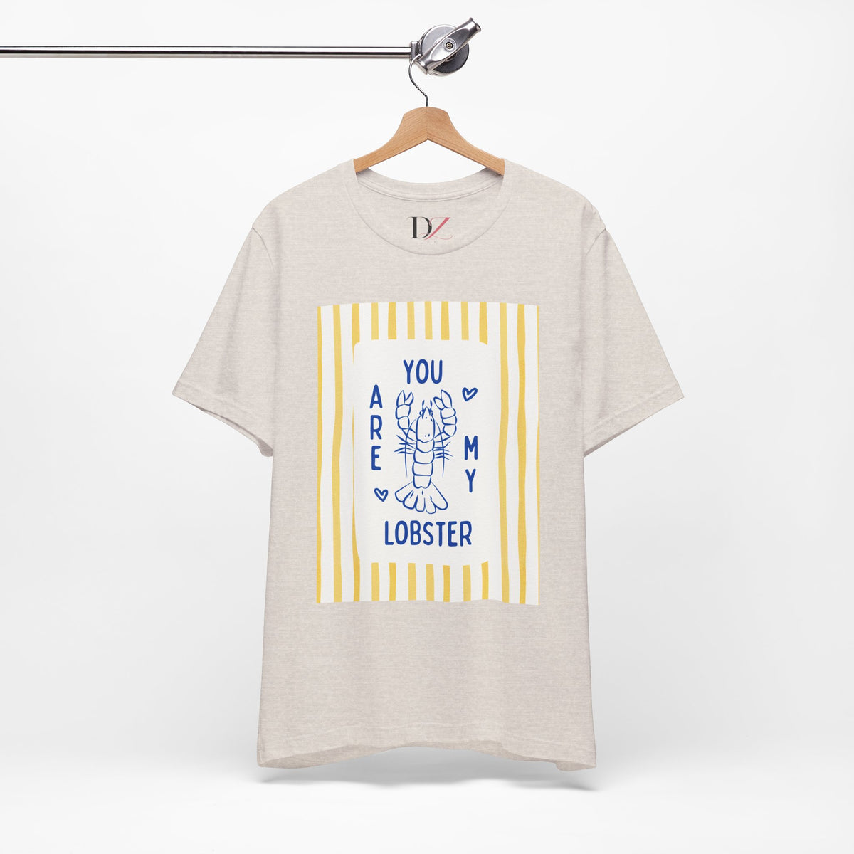 You Are My Lobster T-Shirt | Cute Lobster Illustration, Nautical Stripes
