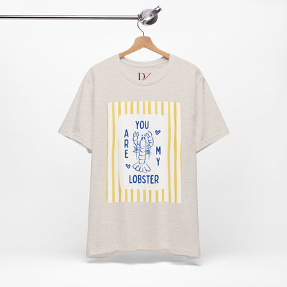 You Are My Lobster T-Shirt | Cute Lobster Illustration, Nautical Stripes