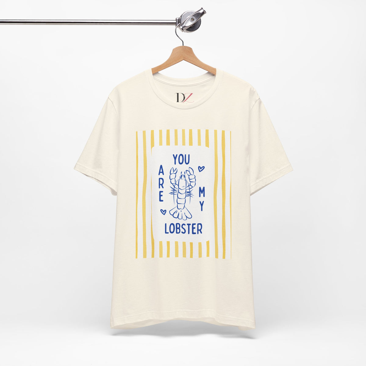 You Are My Lobster T-Shirt | Cute Lobster Illustration, Nautical Stripes