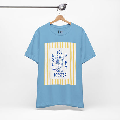 You Are My Lobster T-Shirt | Cute Lobster Illustration, Nautical Stripes