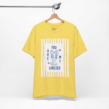 You Are My Lobster T-Shirt | Cute Lobster Illustration, Nautical Stripes
